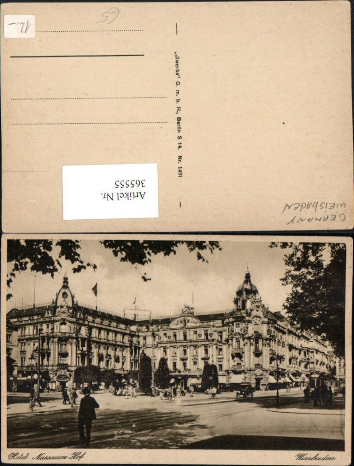 365555,Wiesbaden Hotel Nassauer Hof