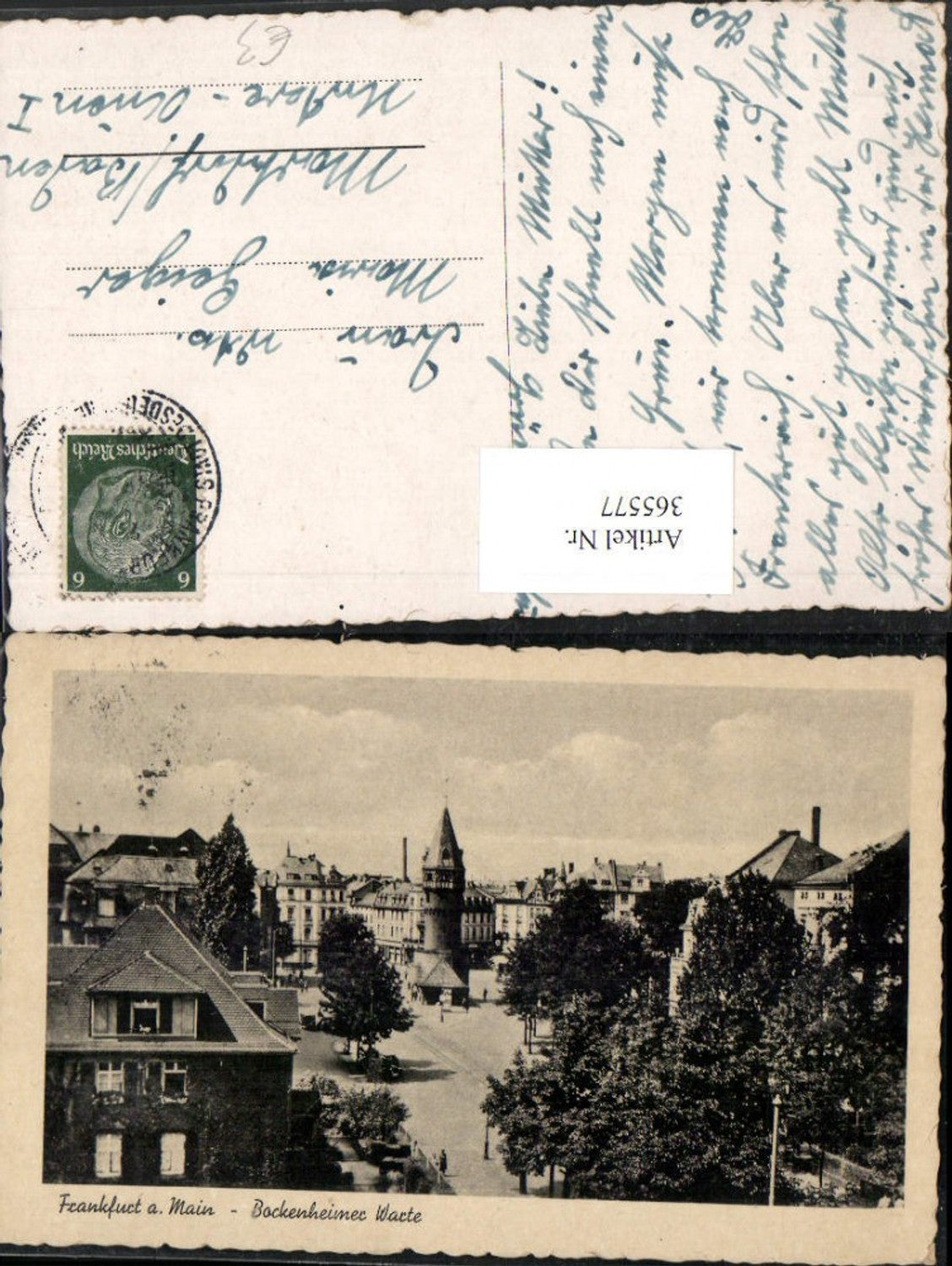 365577,Frankfurt am Main Bockenheimer Warte Turm