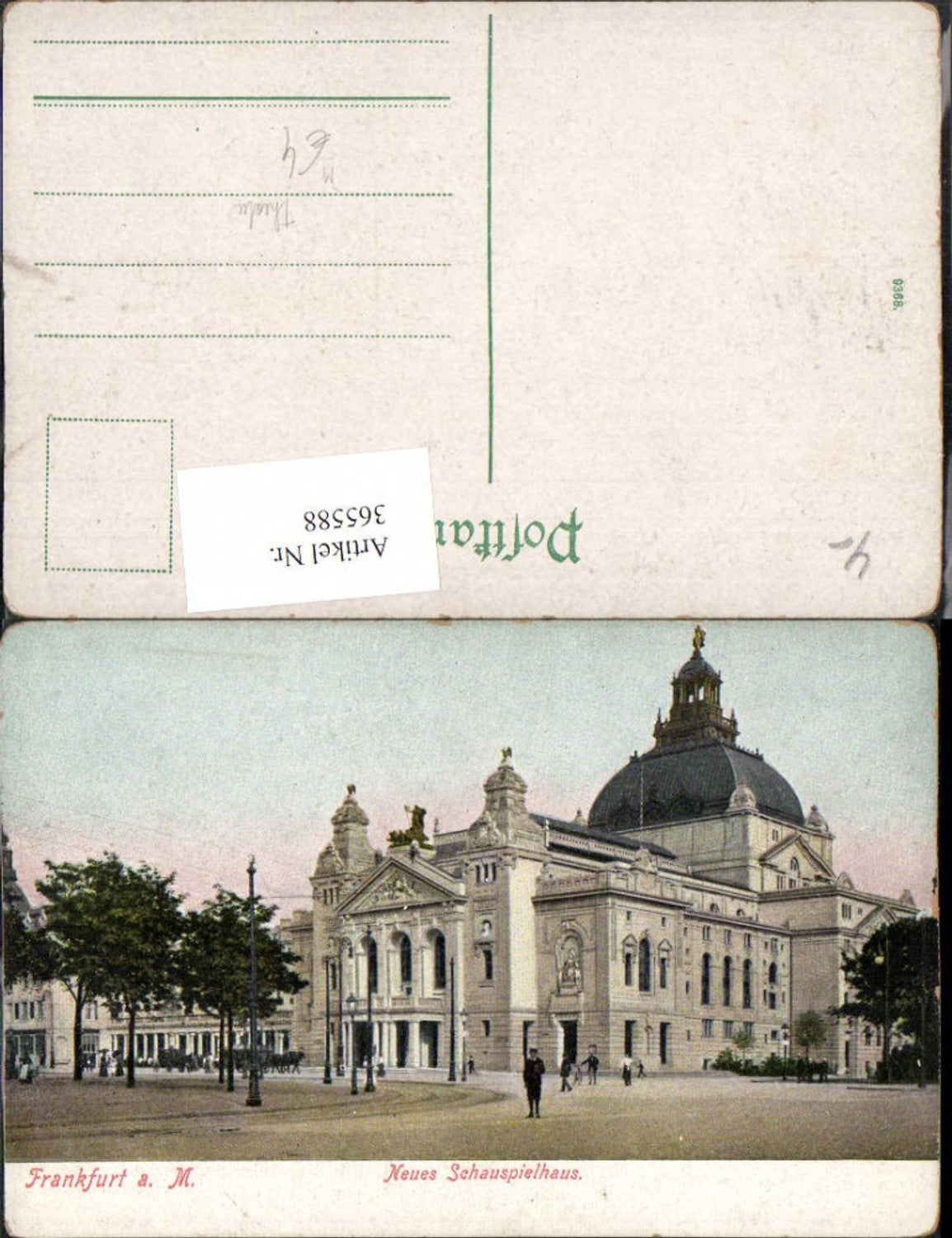 365588,Frankfurt am Main Schauspielhaus Theater Gebäude