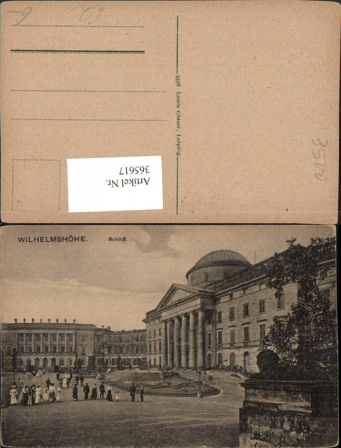 365617,Kassel Wilhelmshöhe Schloss