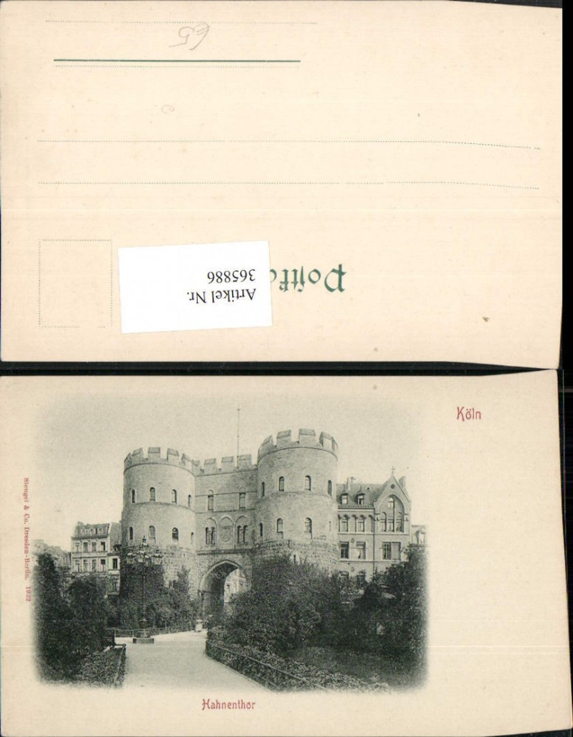 365886,Köln am Rhein Hahnentor Tor pub Stengel & Co