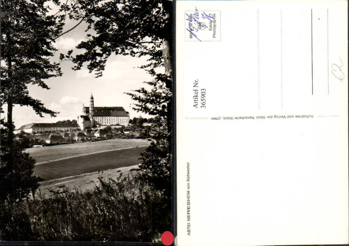 365903, View towards Neresheim Abbey