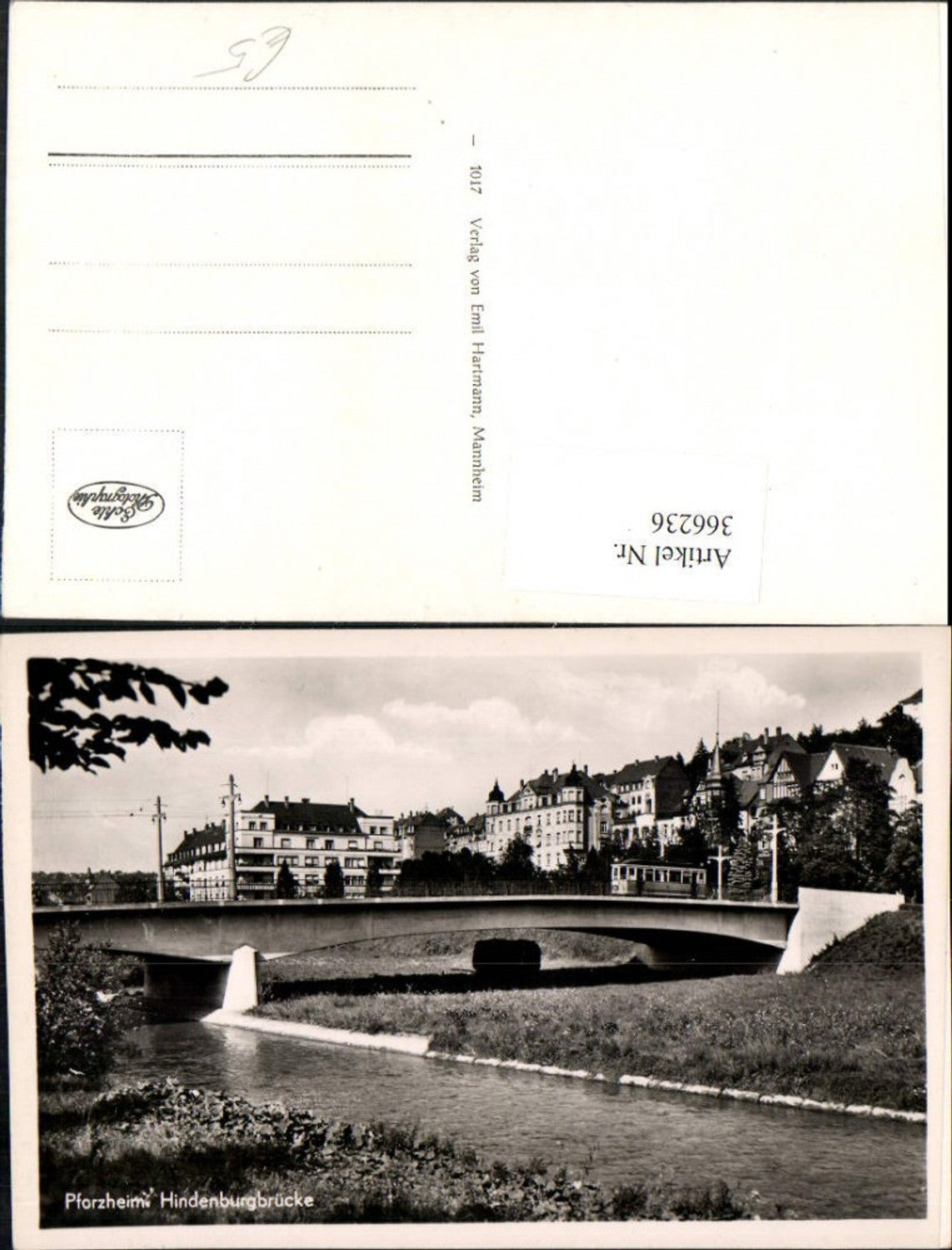 366236,Pforzheim Hindenburgbrücke Brücke