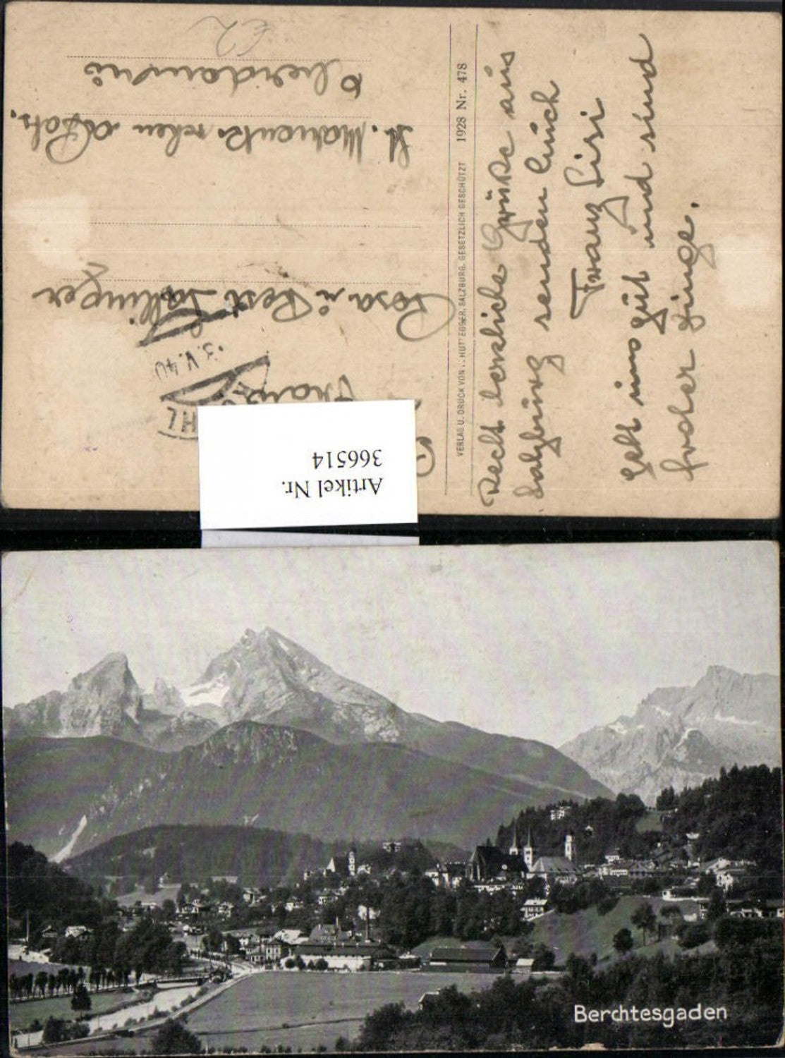 366514,Berchtesgaden Totale Bergkulisse