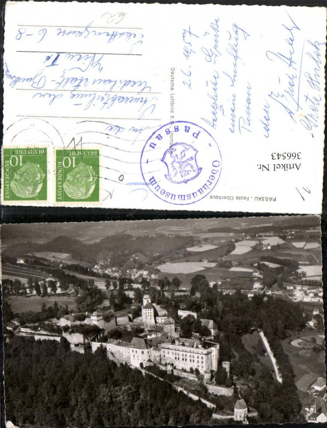 366543,Passau Feste Festung Oberhaus