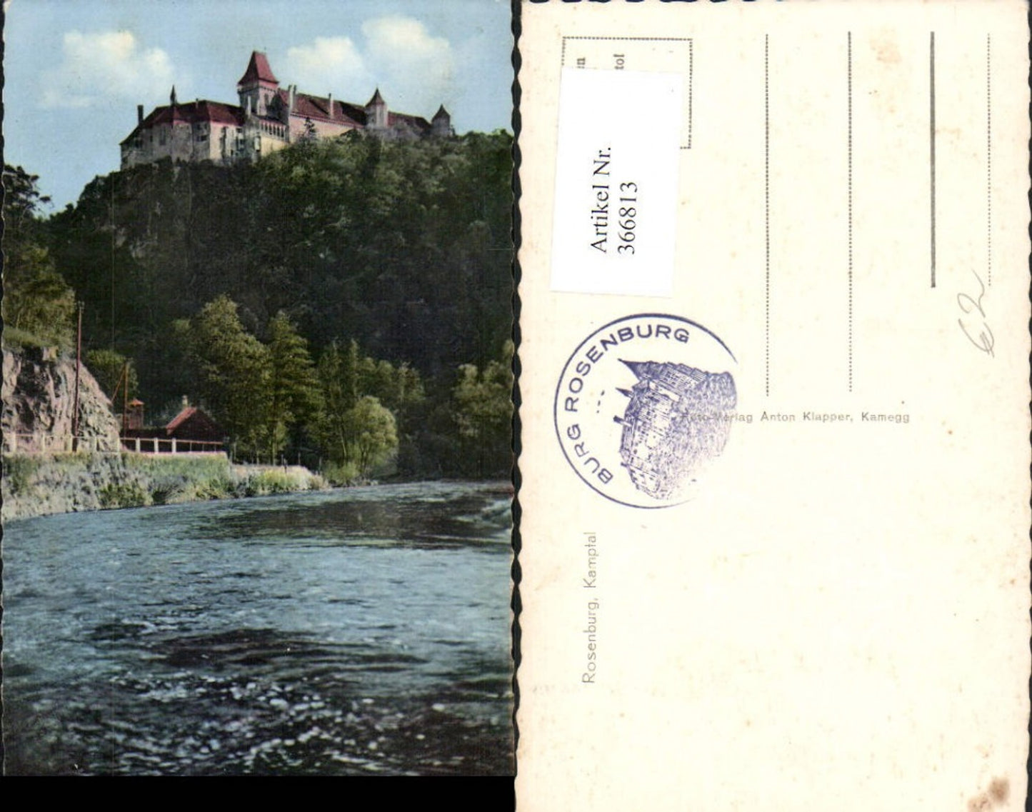 366813,Rosenburg am Kamp Schloss Burg