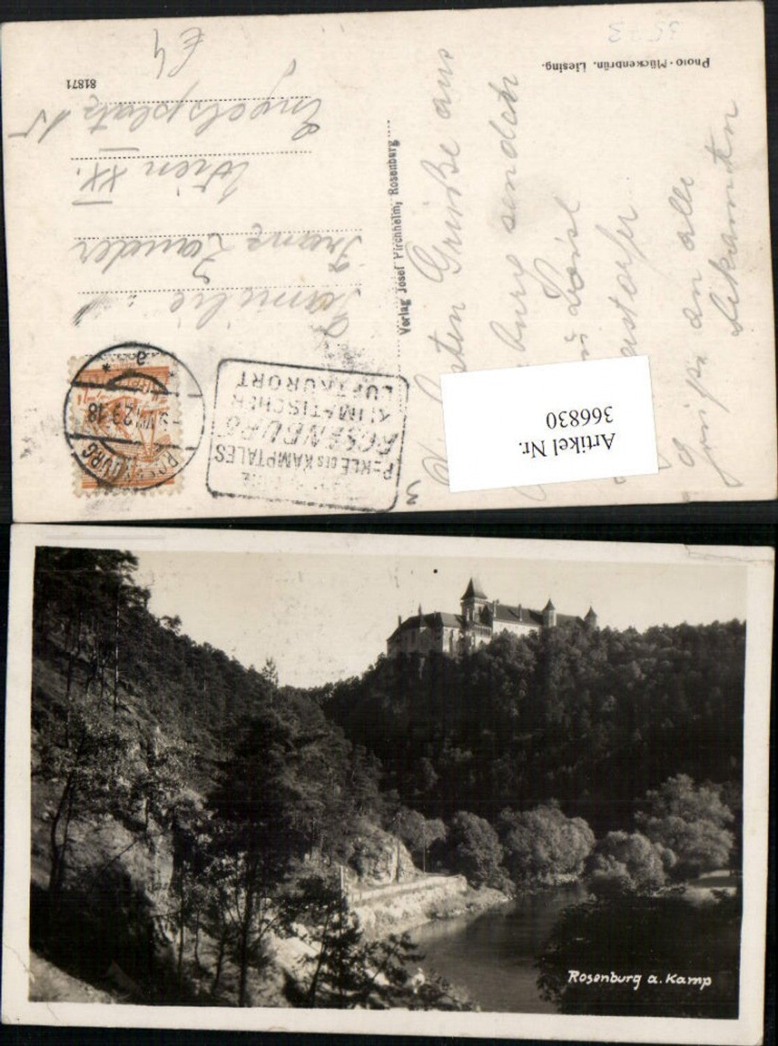 366830,Rosenburg am Kamp Schloss