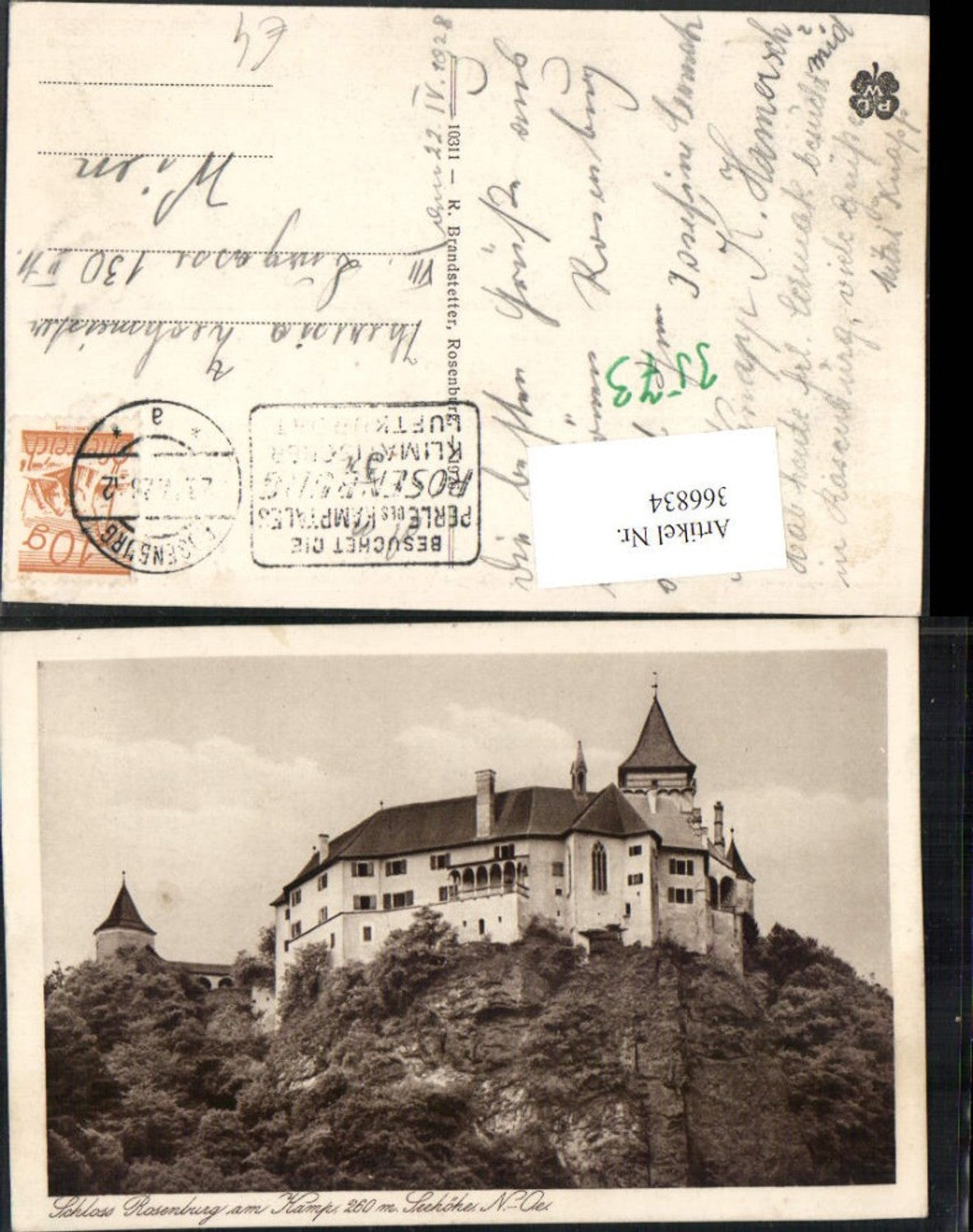 366834,Schloss Rosenburg am Kamp