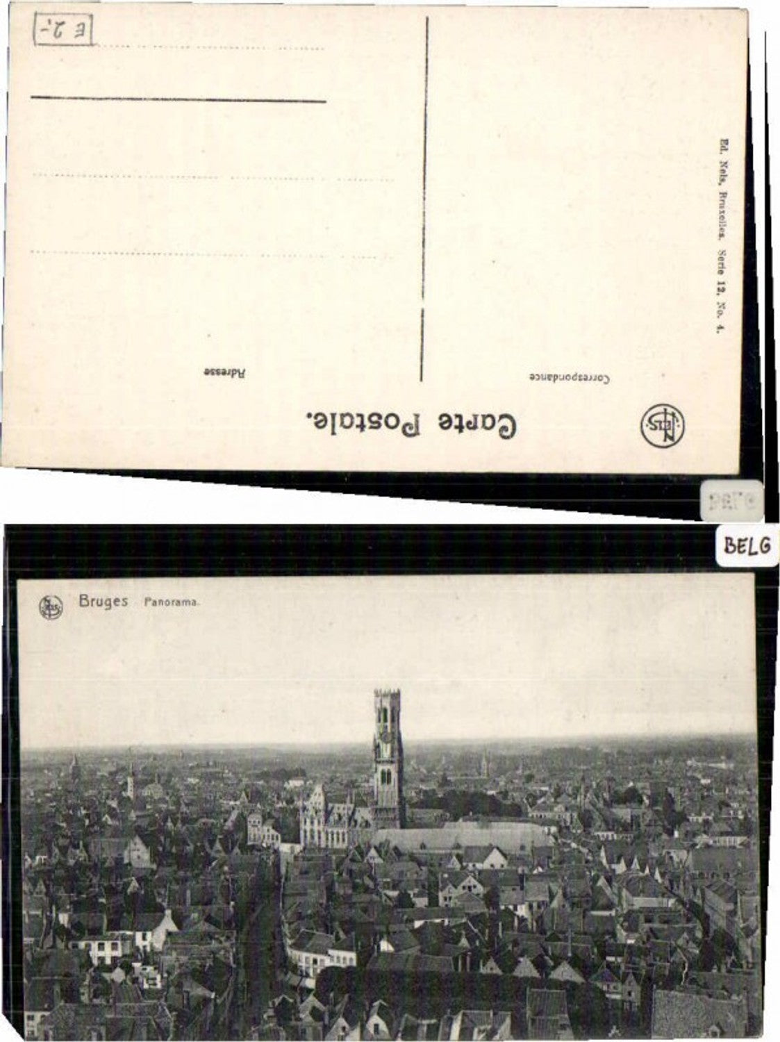 65598,Bruges Brügge Totale 1915
