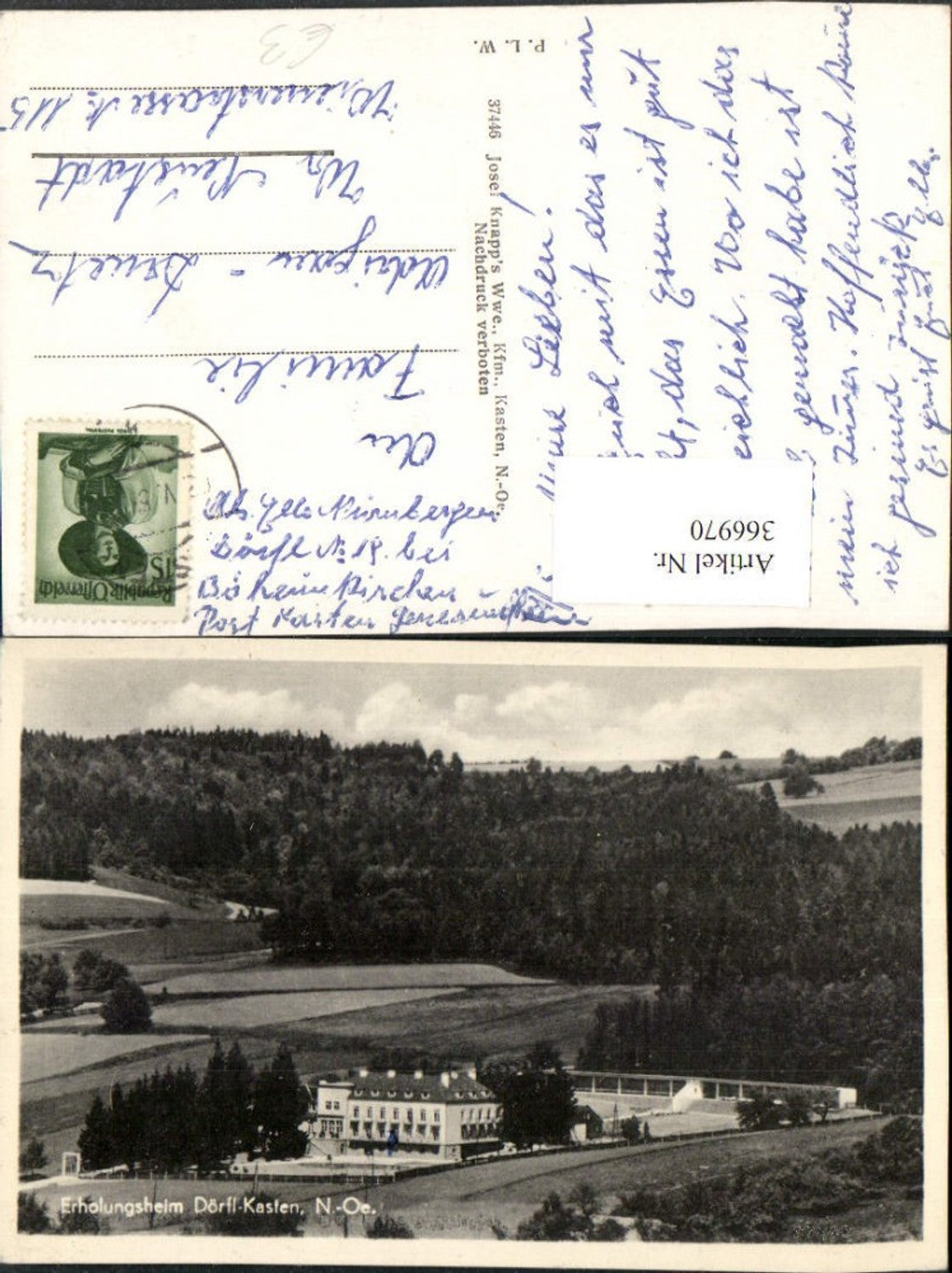 366970,Dörfl b. Kasten Erholungsheim