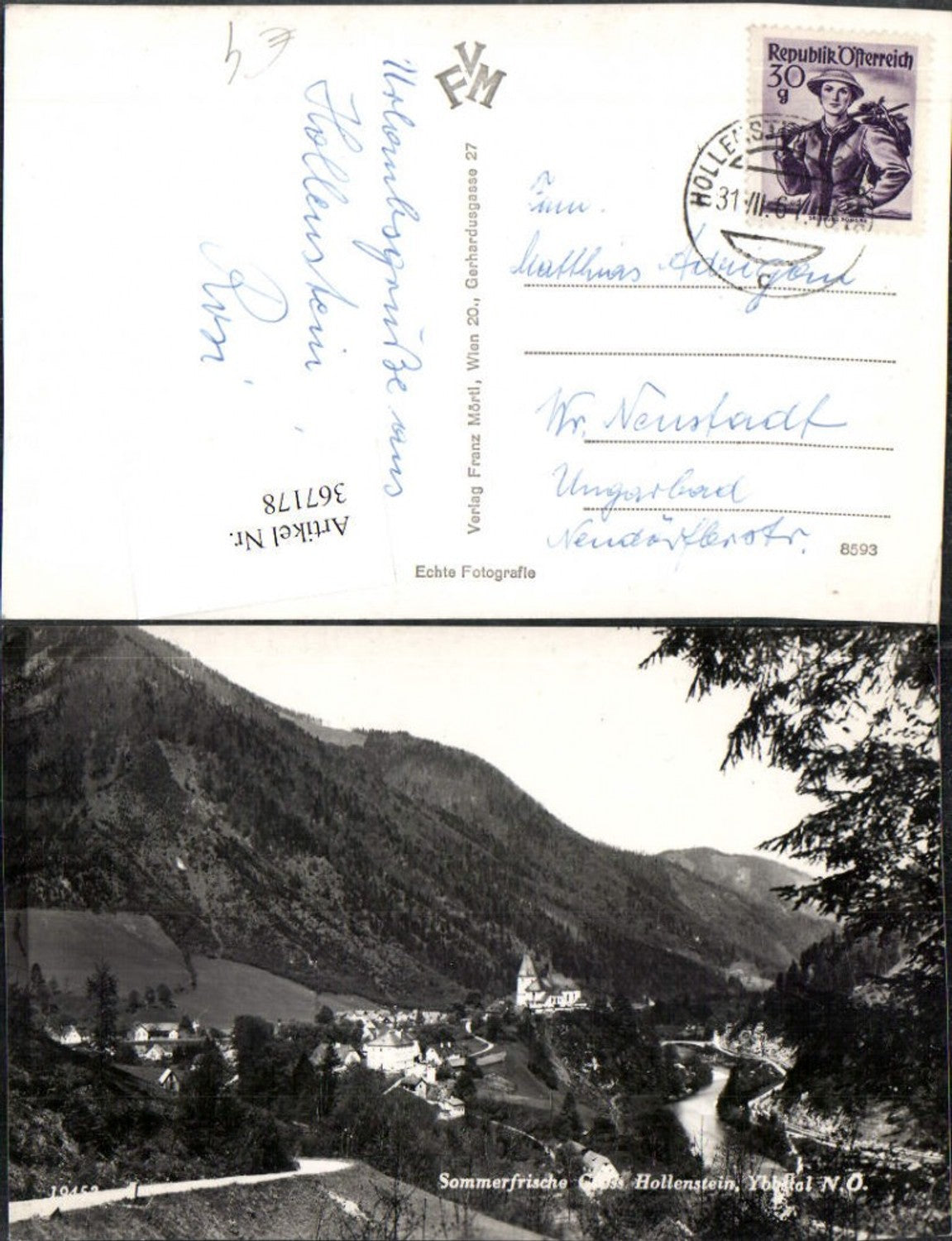 367178,Groß Hollenstein an d. Ybbs Totale