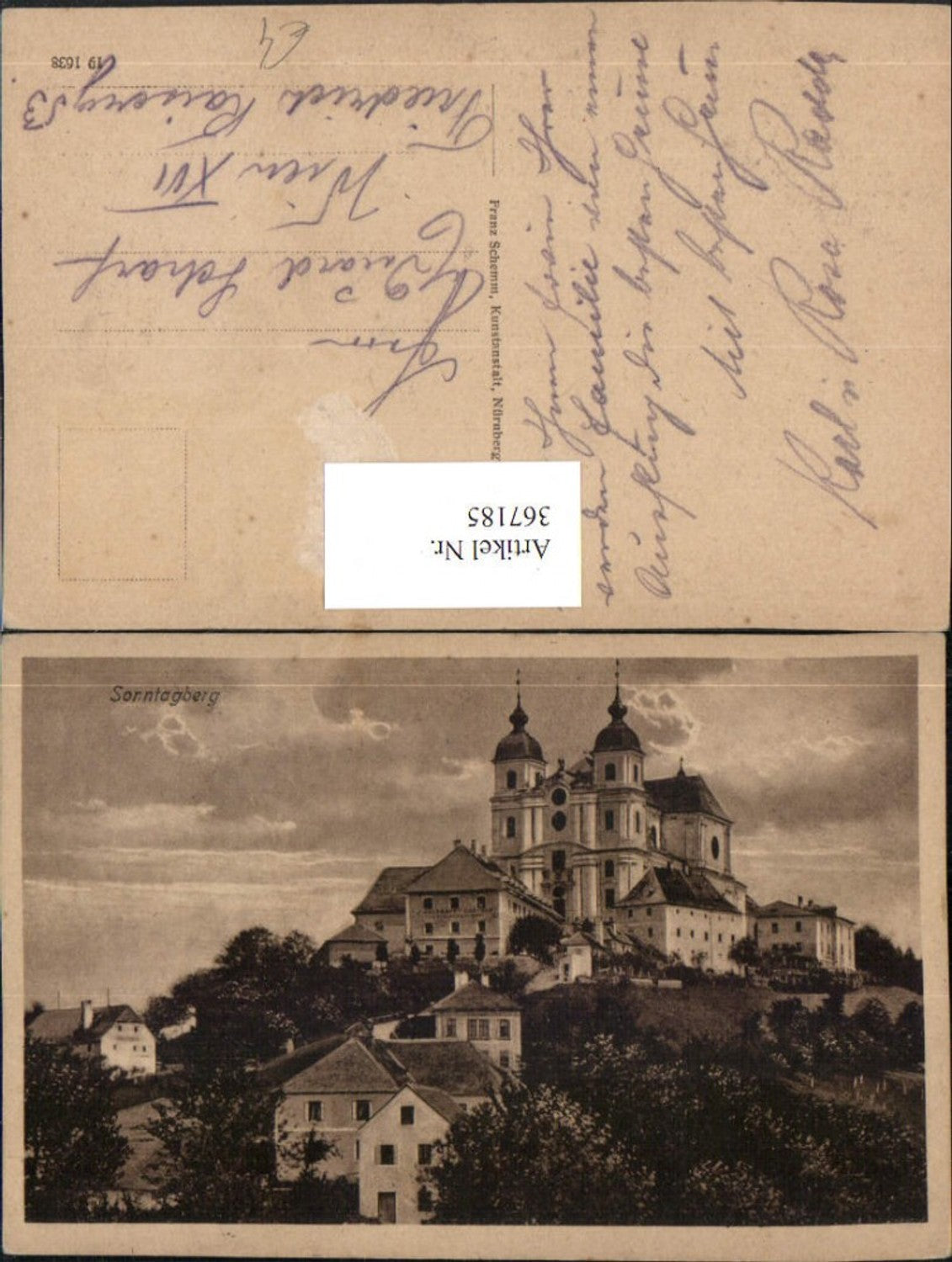 367185,Sonntagberg Basilika Kirche