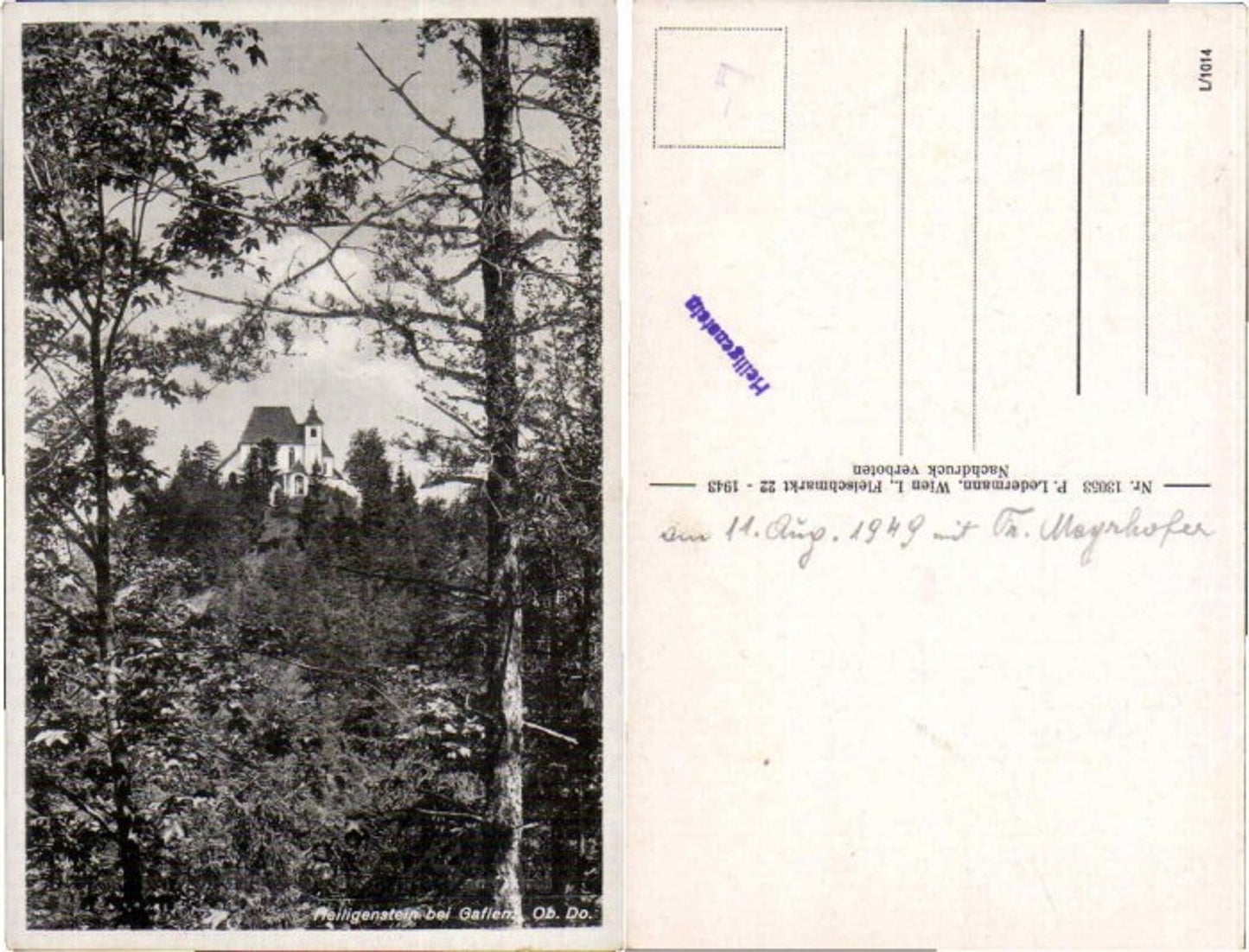 65959, Heiligenstein near Gaflenz 1943