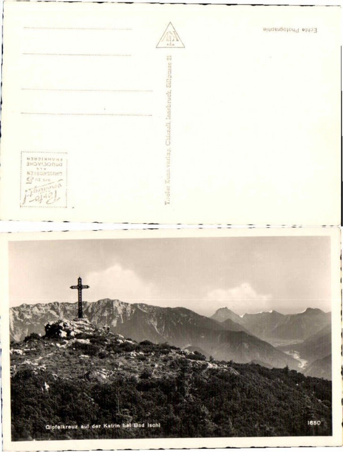 65968, Summit cross on the Katrin near Bad Ischl