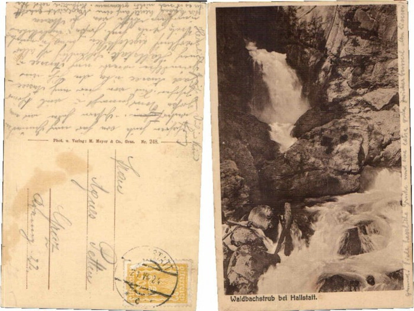 65981,Waldbachstrub b Hallstatt pub Mayer 248