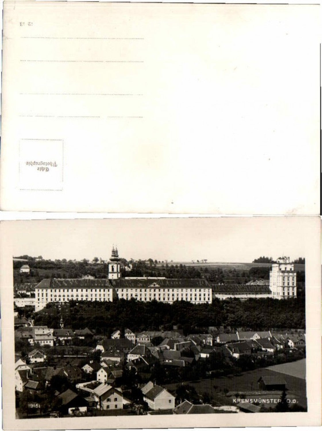 65989,Kremsmünster Totale 1940