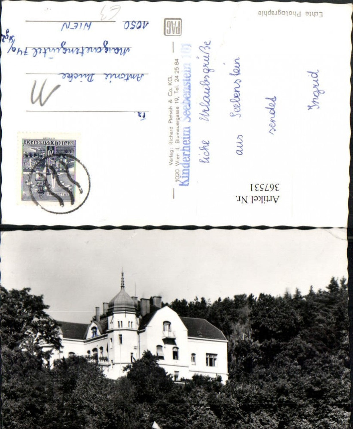 367531,Seebenstein Kindererholungsheim