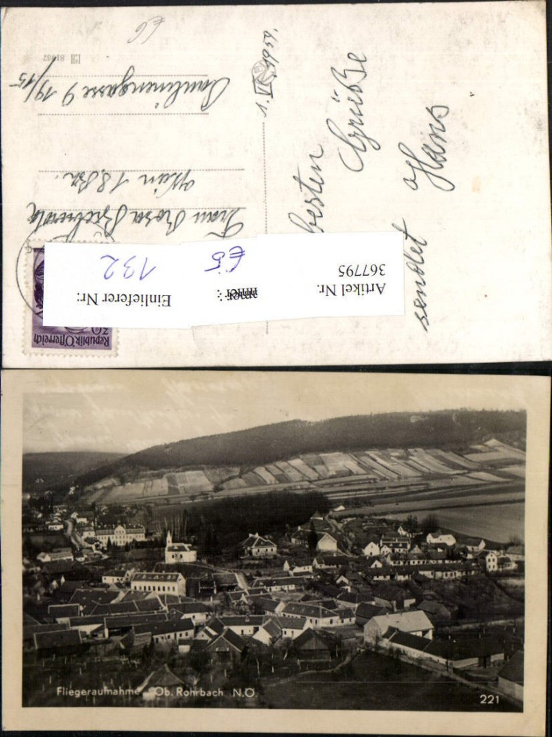 367795,Oberrohrbach b. Leobendorf Totale