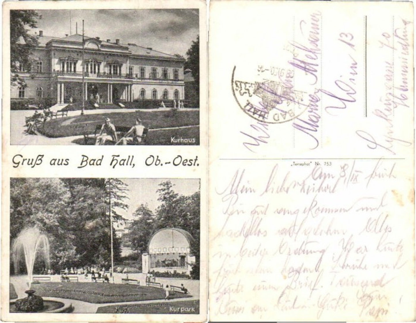 66491,Gruss aus Bad hall b Steyr