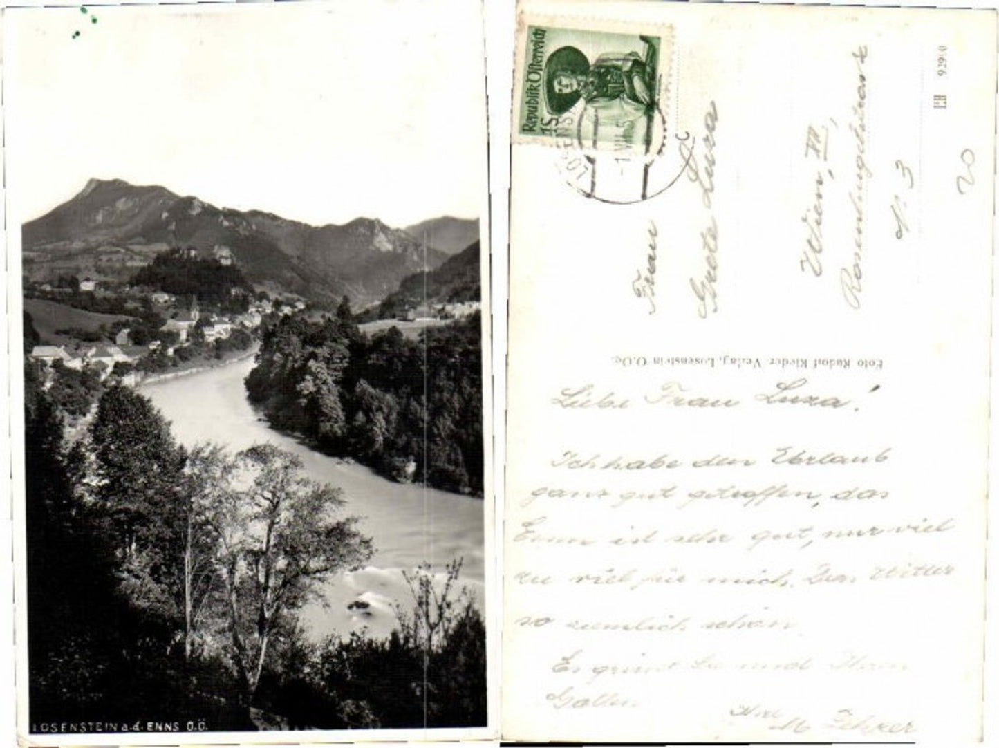 66561,Losenstein ad Enns game around 1945