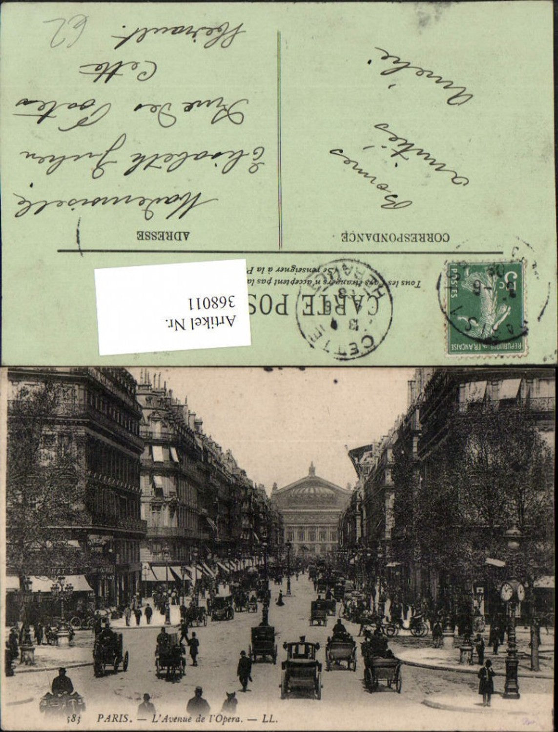 368011,Ile-de-France Paris Avenue de l'Opera Straßenansicht Geschäfte
