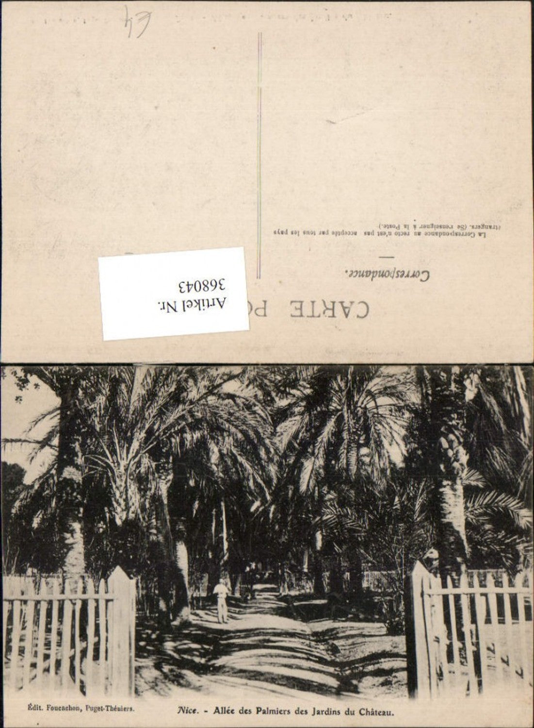 368043,Provence-Alpes-Cote-Azur Alpes-Maritimes Nice Nizza Allee des Palmiers Jardins du Chateau