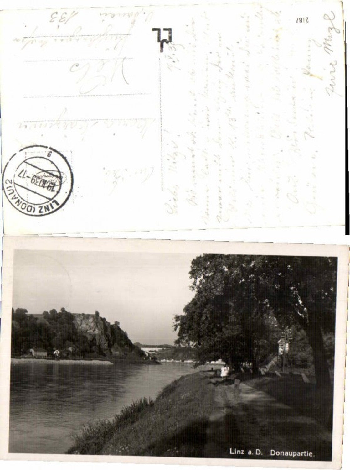 67037, Linz on the Danube, Danube section, path section