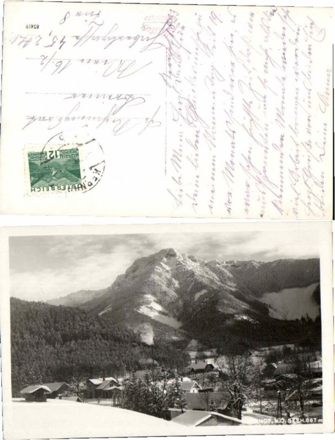 67091,Kernhof Totale 1930