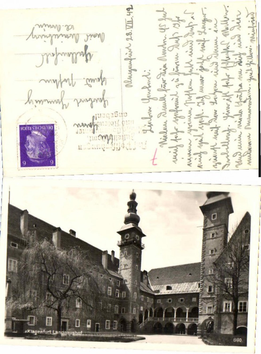67524, Klagenfurt Landhaushof 1940