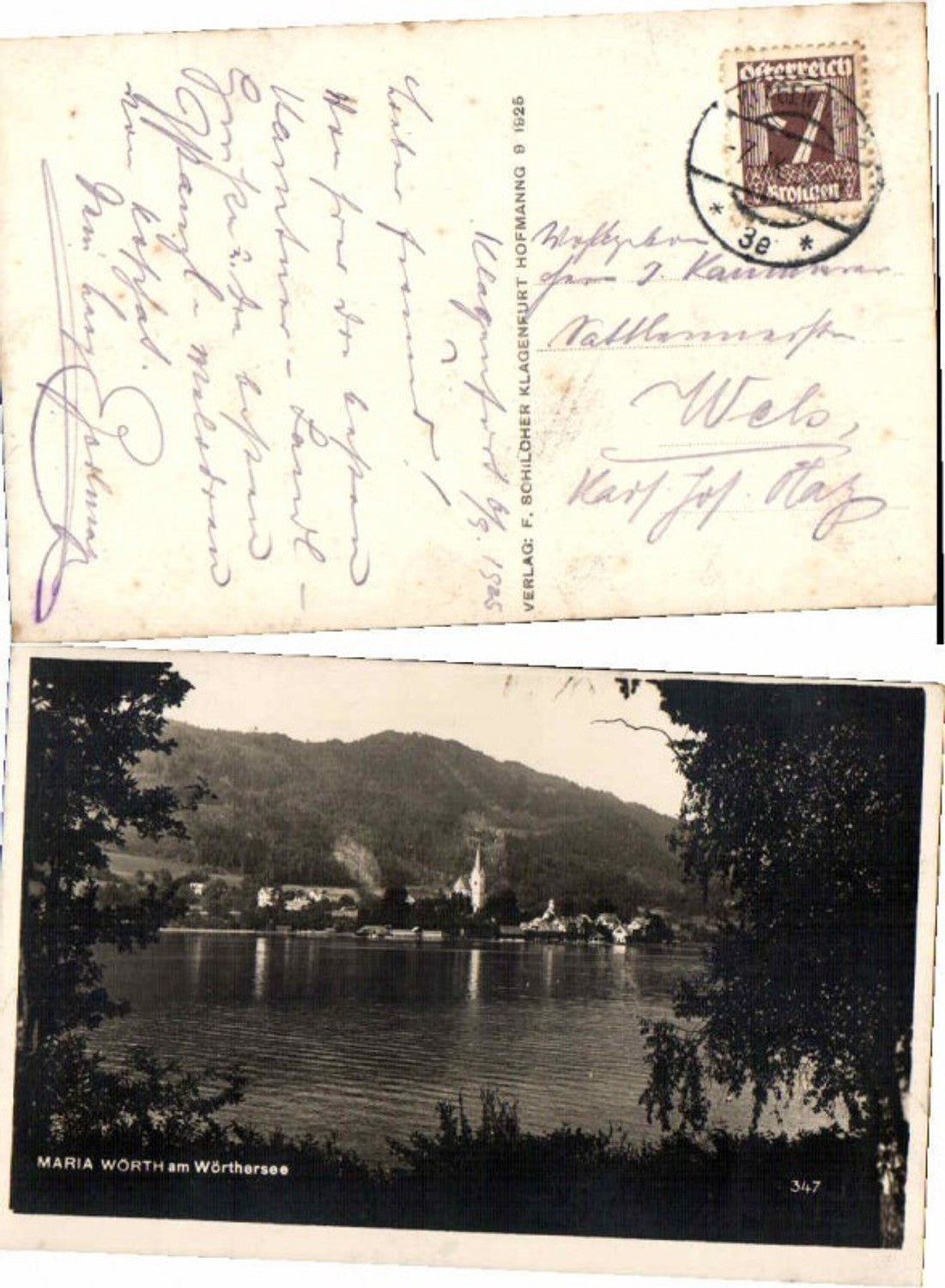 67533,Maria Wörth am Wörthersee 1925