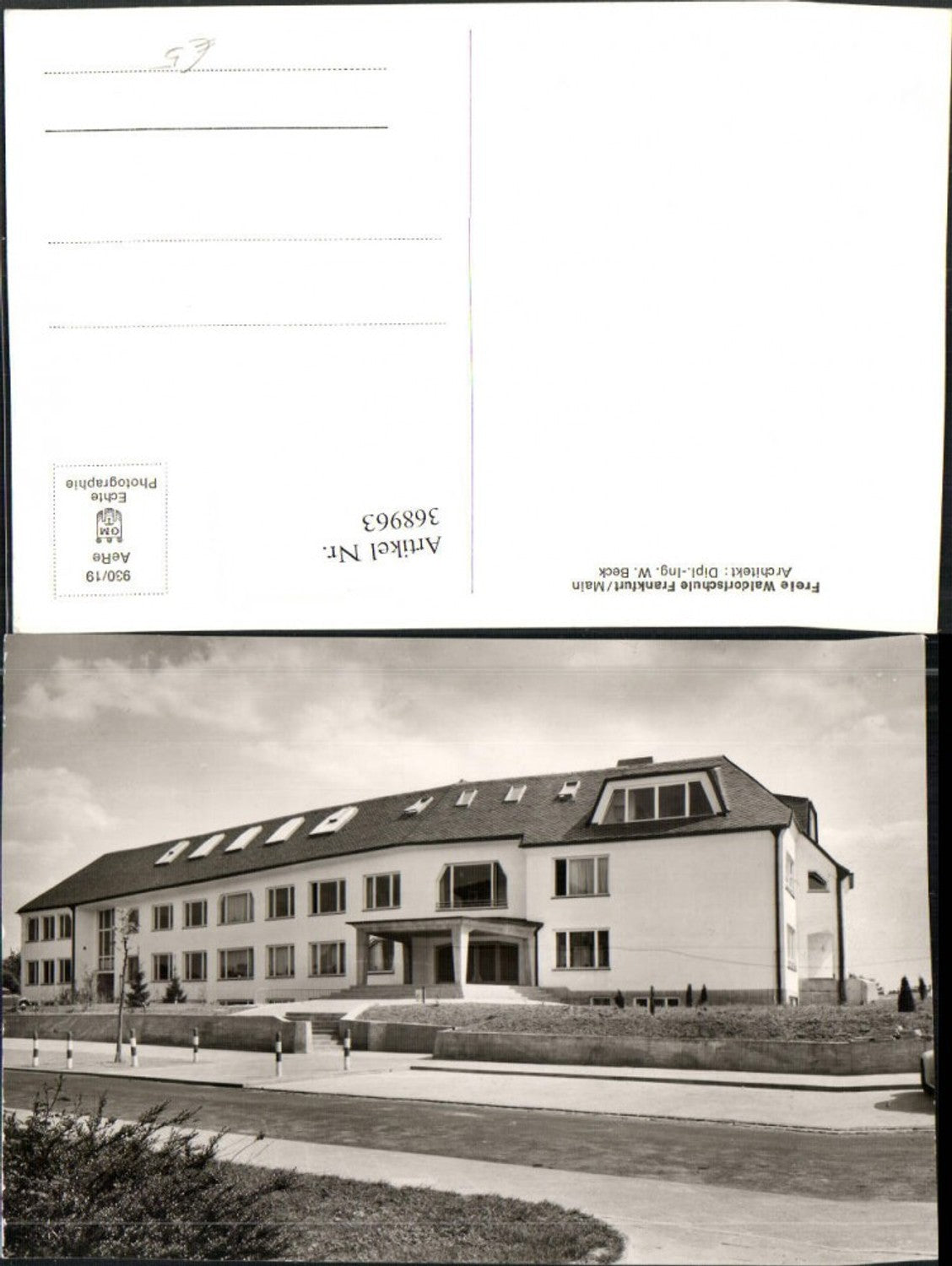 368963,Frankfurt am Main Freie Waldorfschule Schule