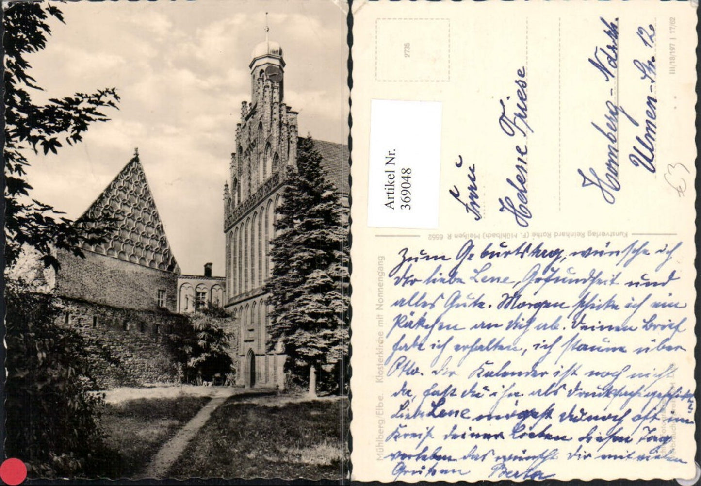 369048, Mühlberg on the Elbe, Monastery Church with Nuns' Cloister