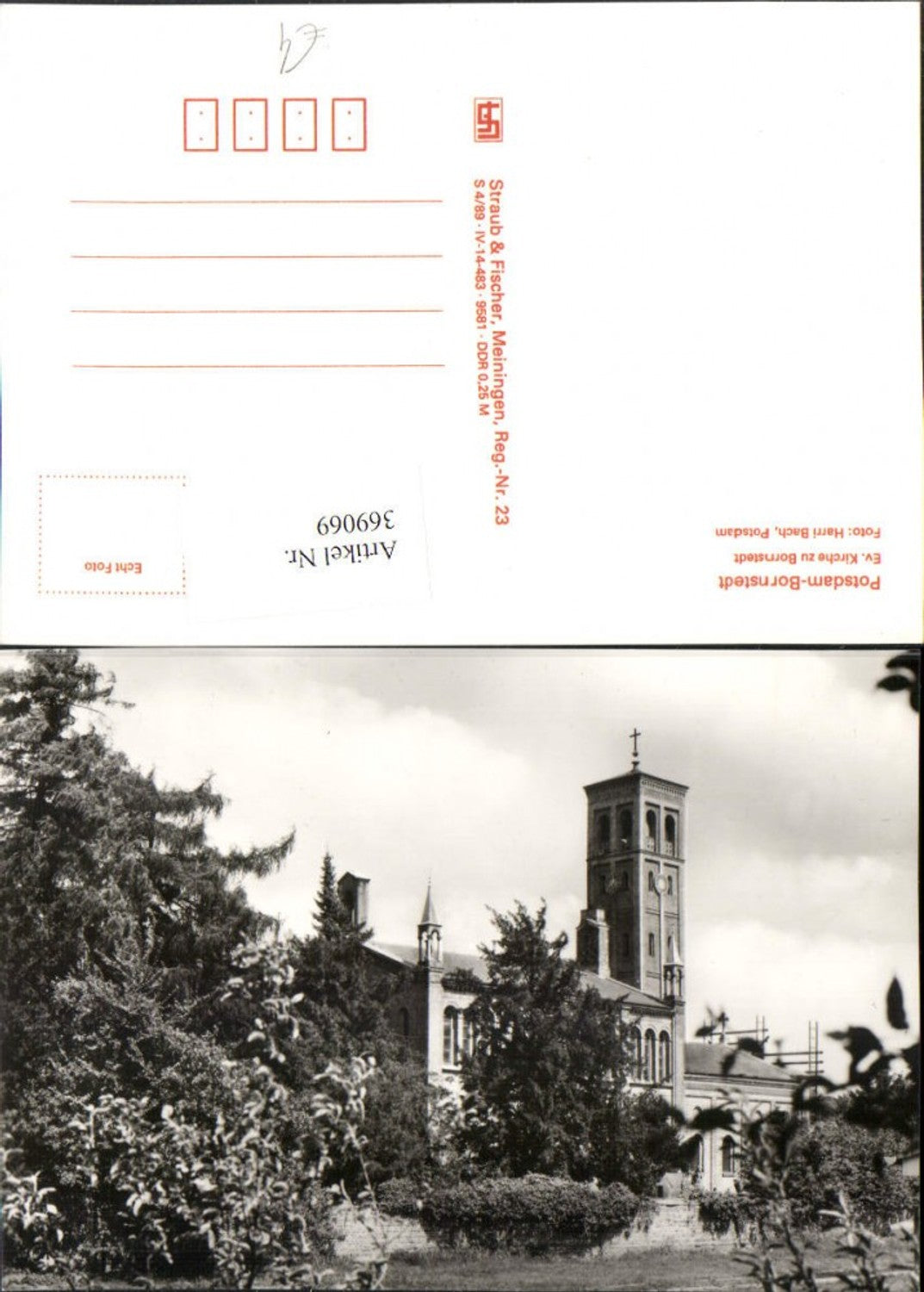 369069, Potsdam Bornstedt Evangelical Church