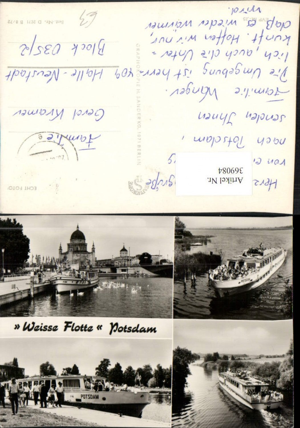 369084, Potsdam White Fleet Ship Landing Place Multi-view map