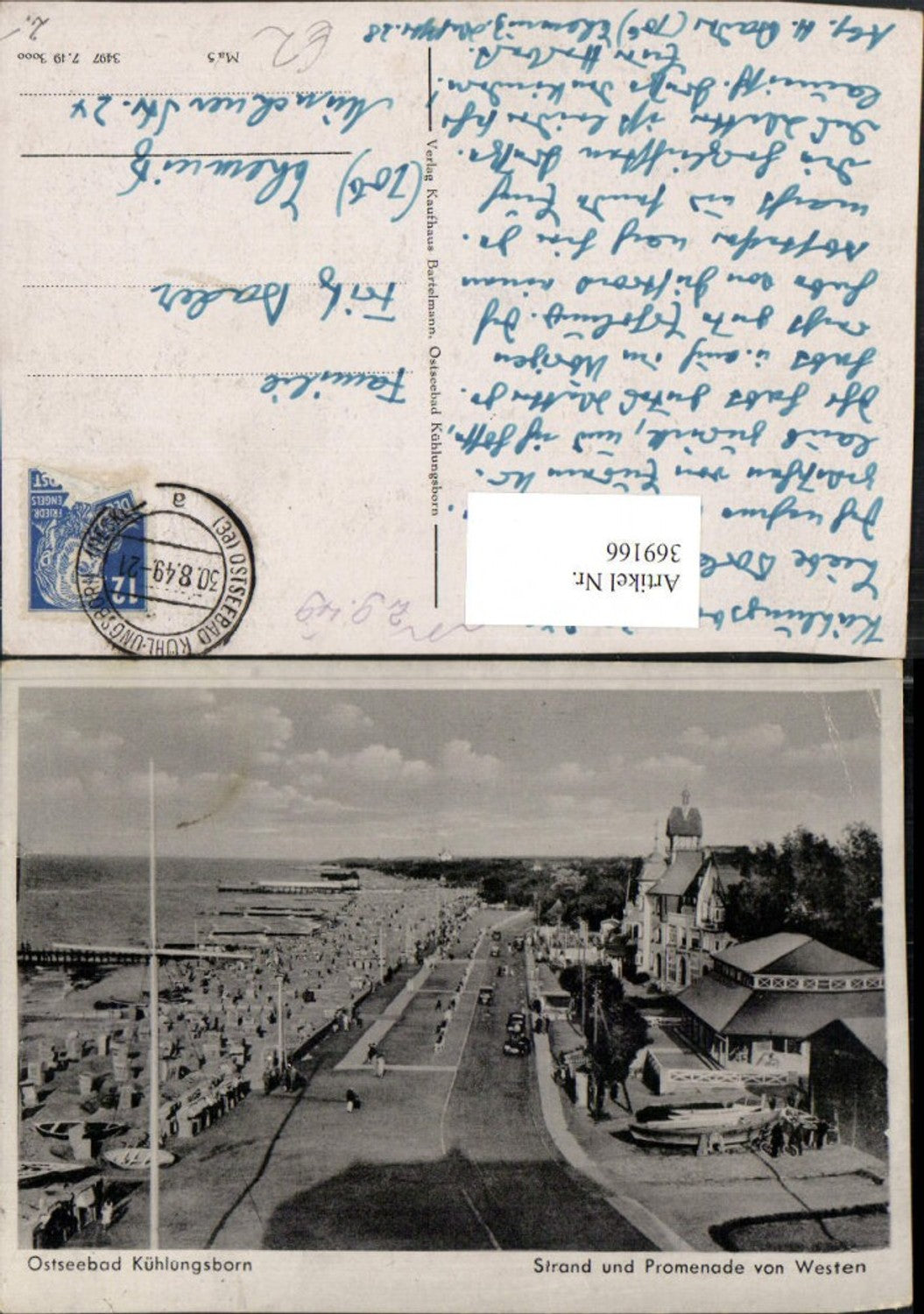369166,Ostseebad Kühlungsborn Strand u. Promenade