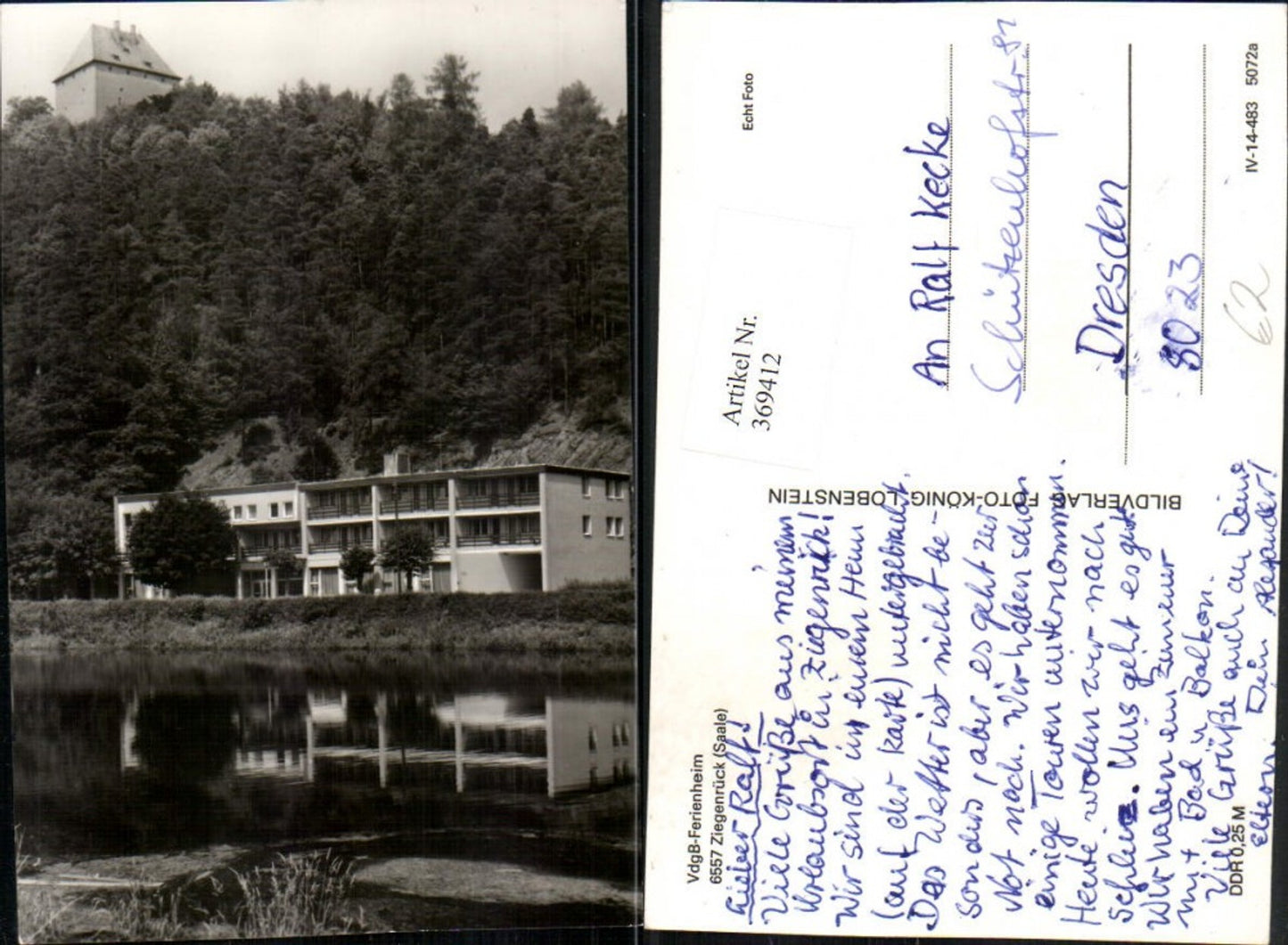 369412, Ziegenrück an d. Saale Holiday Home