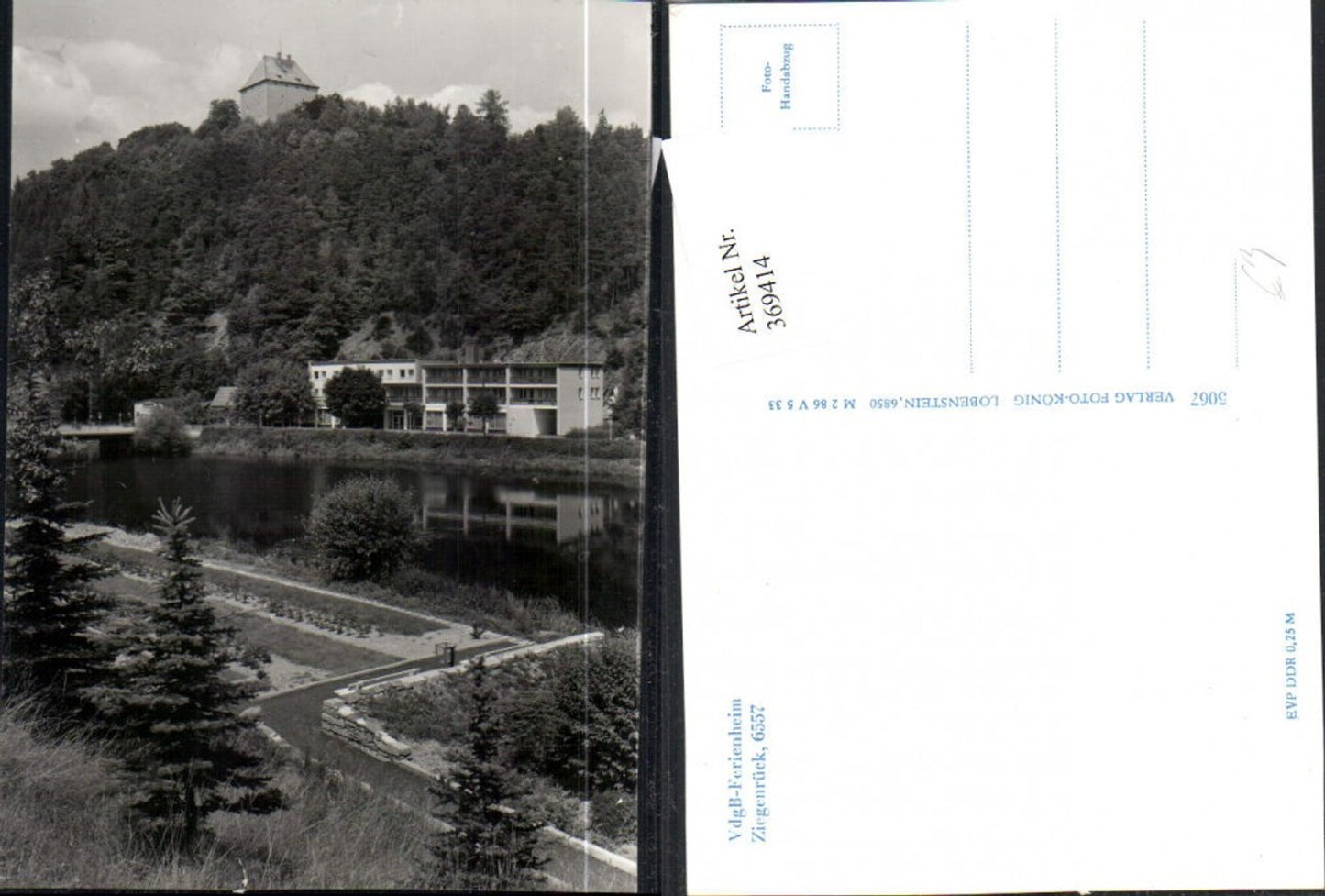 369414, Ziegenrück an d. Saale Holiday Home