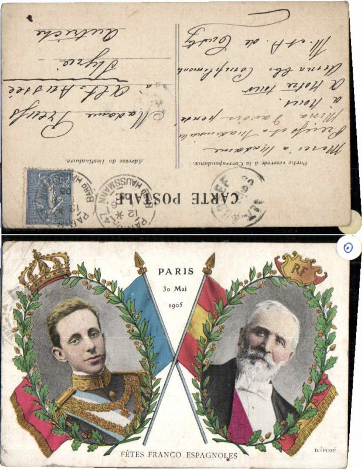 68297,Paris Frankreich kaiser Franco espagnoles