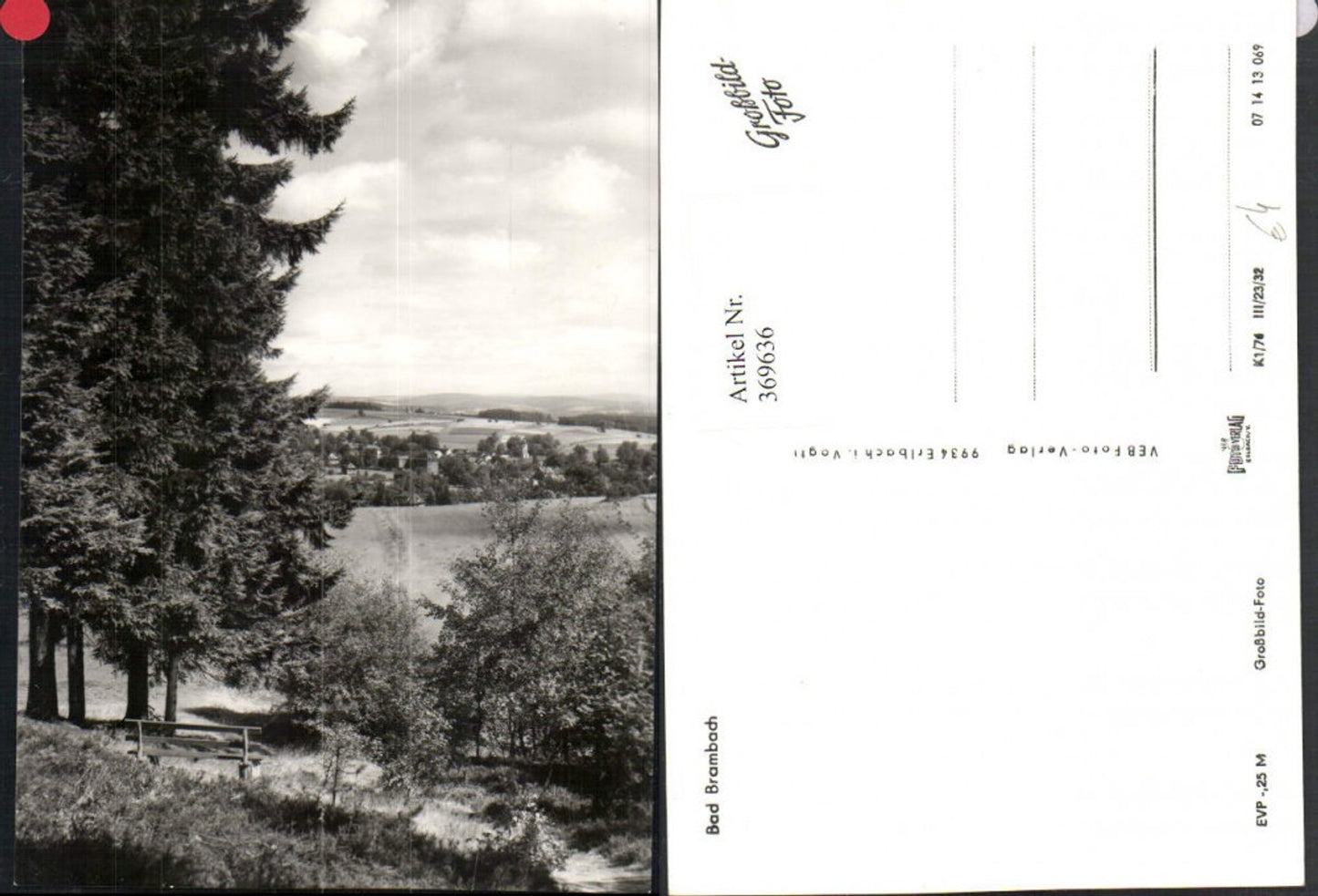 369636,Blick zu Bad Brambach Teilansicht