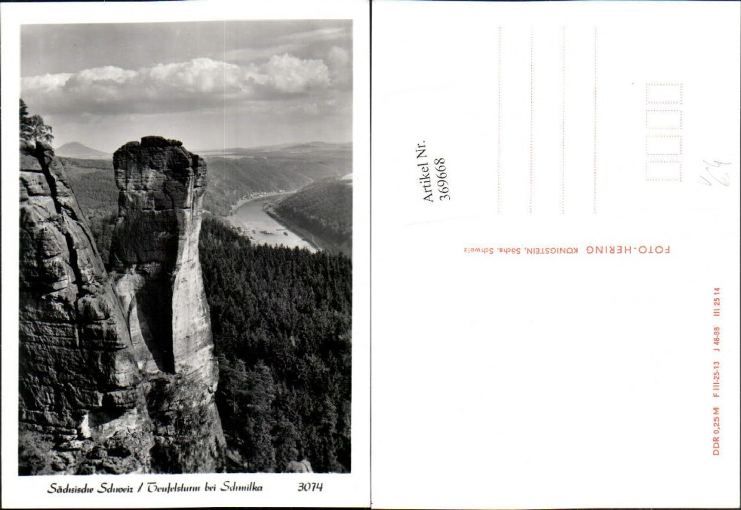 369668,Sächsische Schweiz Teufelsturm Felsen b. Schmilka pub Foto Hering 3074