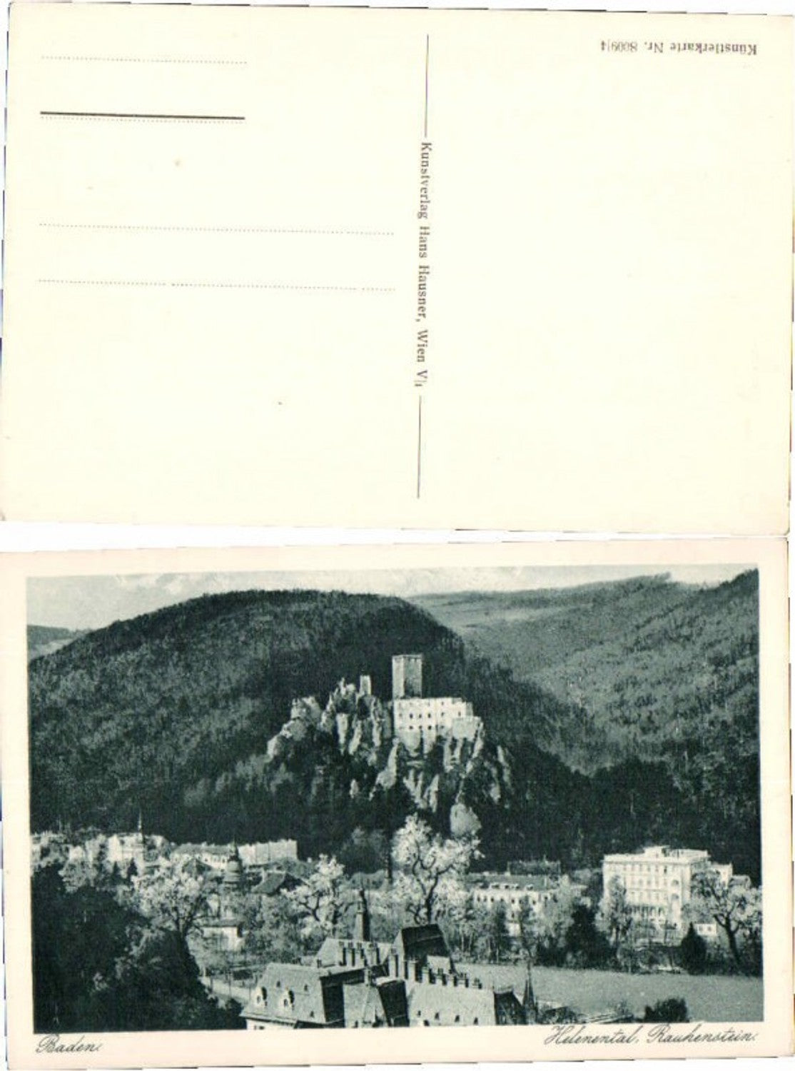 68349,Baden bei Wien Helenental Rauhenstein
