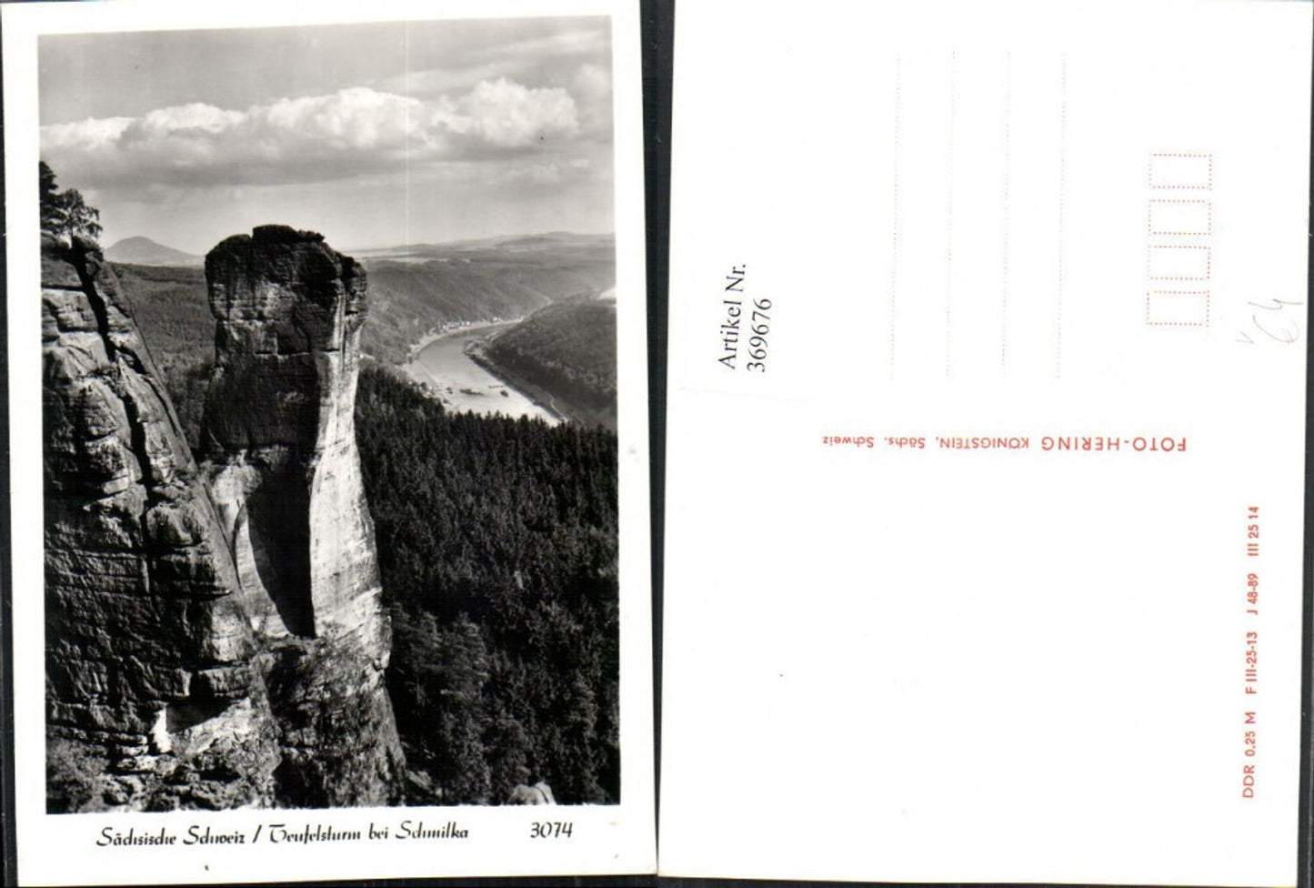 369676,Sächsische Schweiz Teufelsturm Felsen b. Schmilka pub Foto Hering 3074