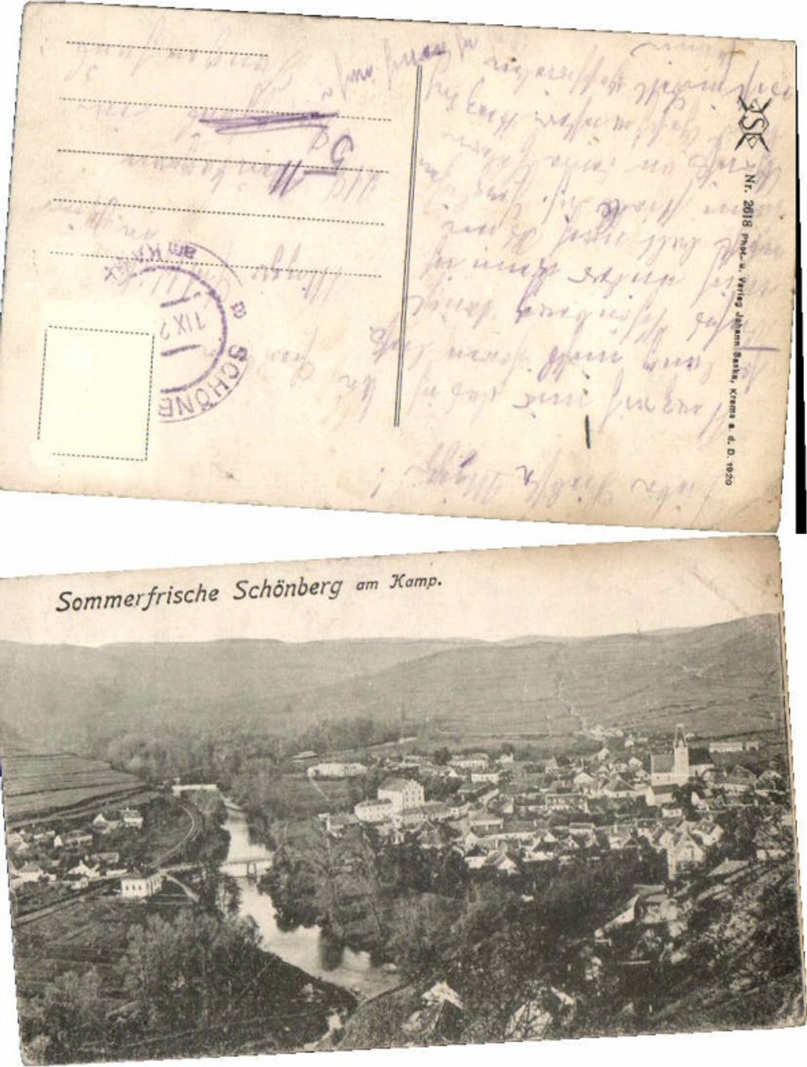 68379,Sommerfrische Schönberg am Kamp 1920