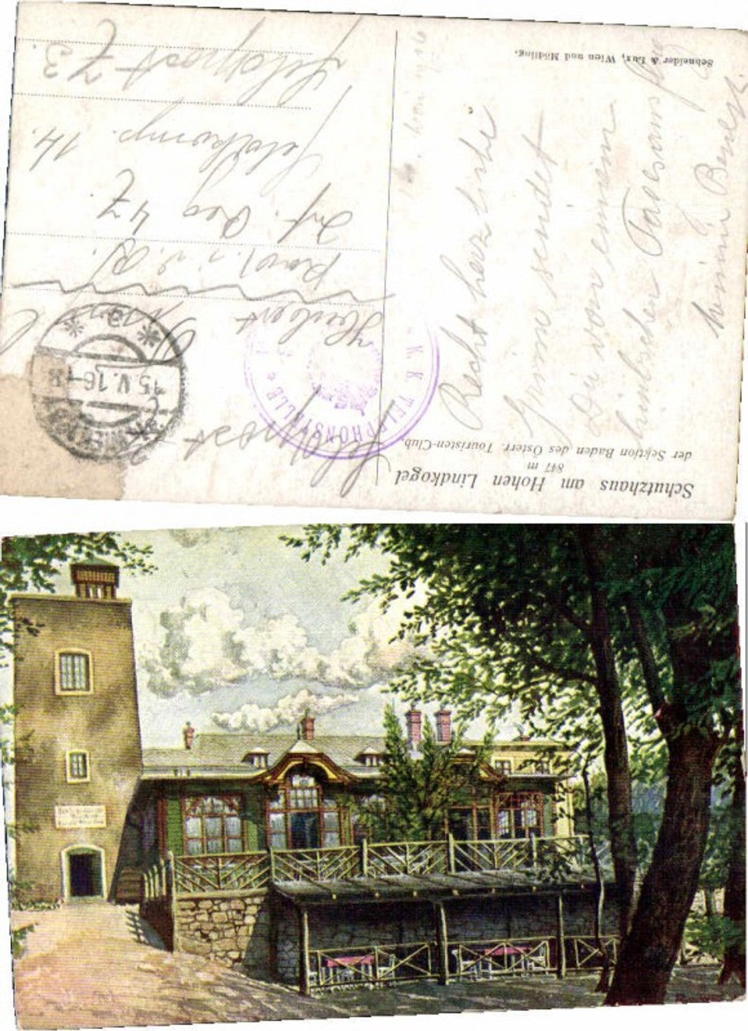 68395,Schutzhaus Hohen Lindkogel Baden Mödling