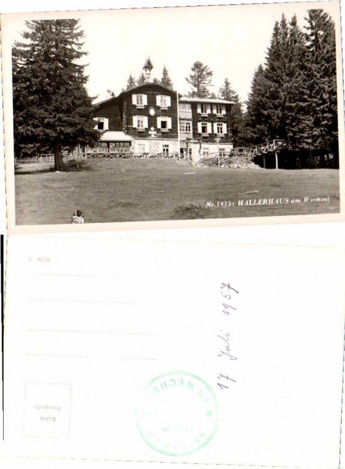 68439,Hallerhaus am Hochwechsel Wechsel