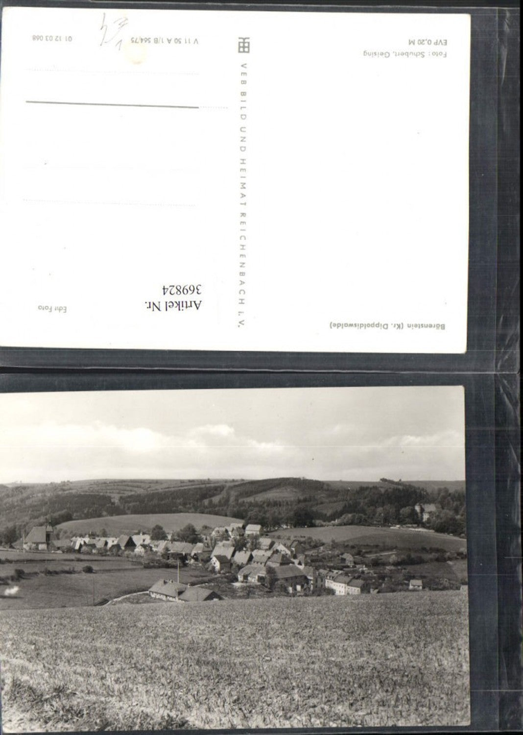 369824,Bärenstein Totale pub VEB