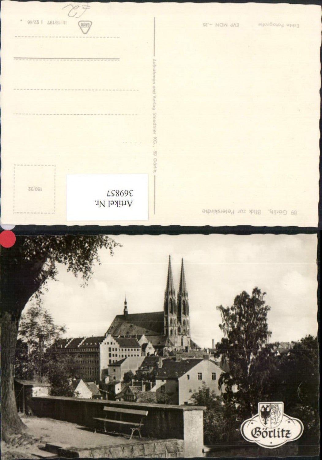 369857,Görlitz Blick zur Peterskirche Kirche