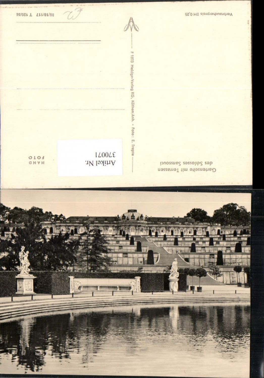 370071, Potsdam Sanssouci Palace Terraces