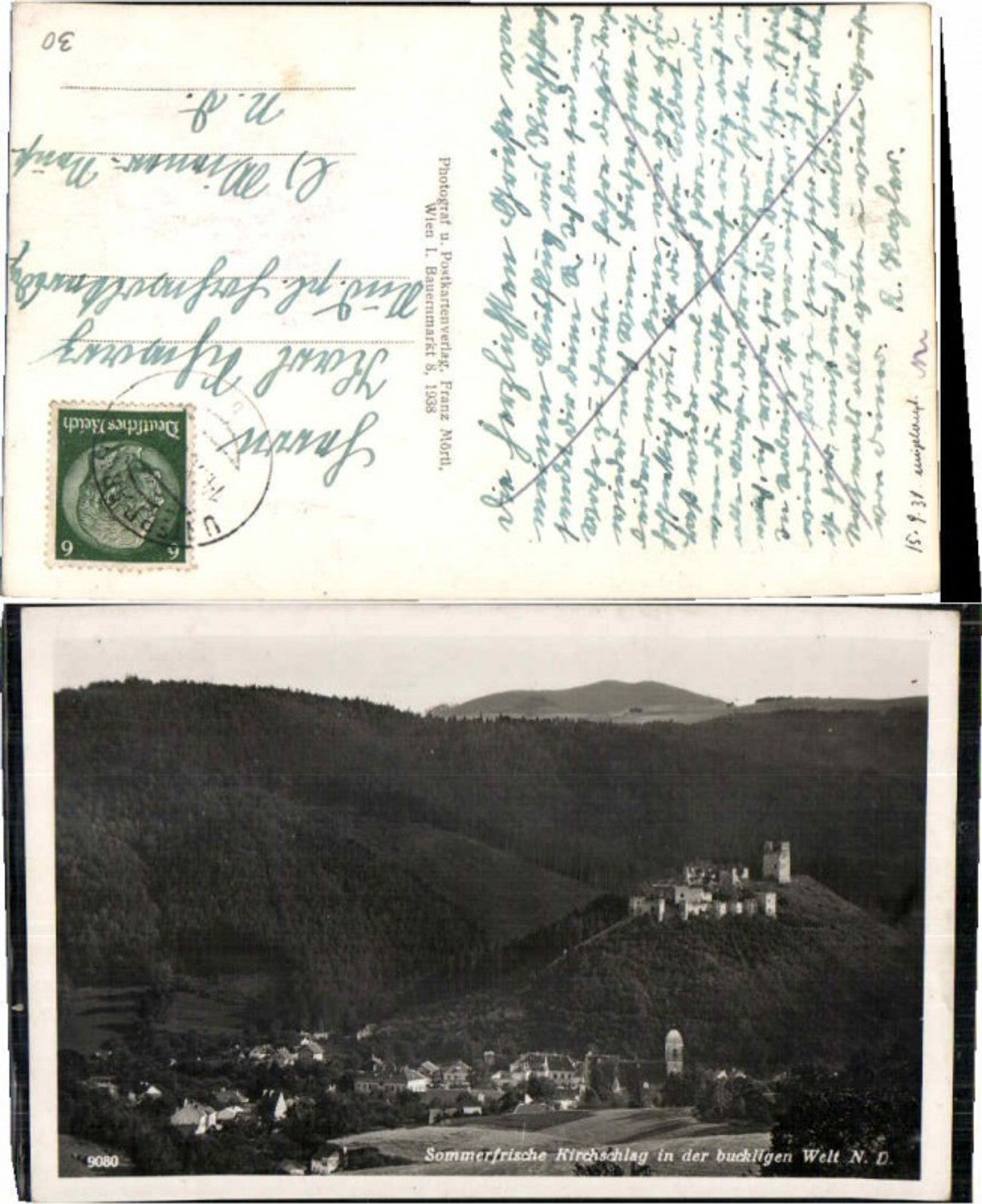 68763,Sommerfrische Kirchschlag i.d. Buckeligen Welt 1938