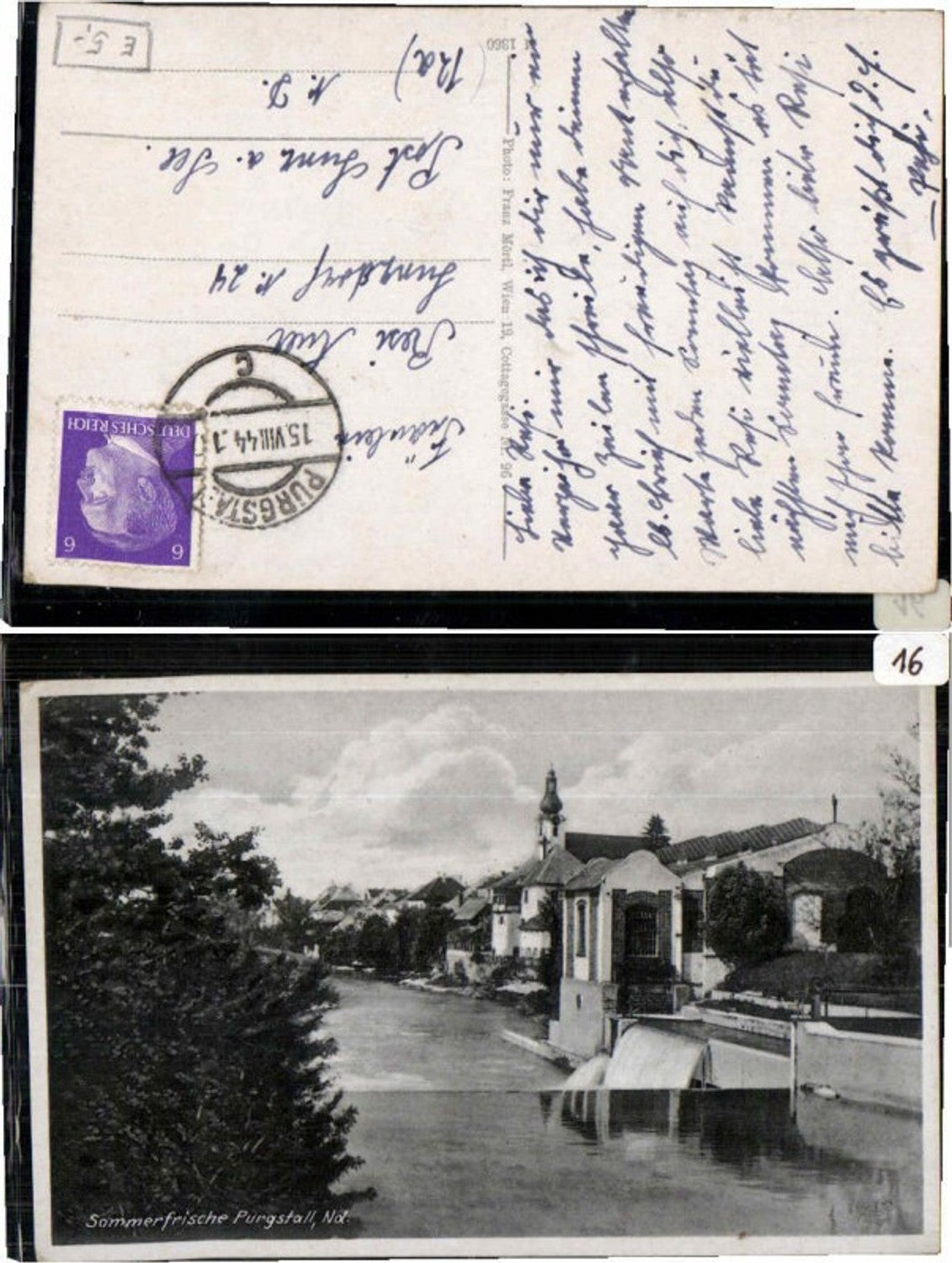 69431,Sommerfrische Purgstall Niederdonau 1944